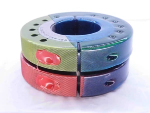 2 1/16 20 UNS 2A LEFT HAND THREAD RING GAGES 2.0625 GO NO GO = 2.0285 & 2.0236 - DW42979SLW