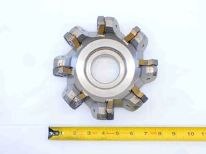 ISCAR 6" O.D. FACE MILL SOF45 D6.0-08-2.00-R26 2" PILOT 8 POCKETS ONMU 1008 6.0 - JG6308BL5