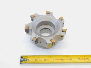 ISCAR 5" OD FACE MILL H490 F90AX D5.00-7-1.5-17 1 1/2 PILOT 7 POCKETS ANKX 1706 - JG6312BL5