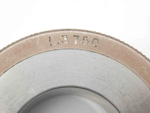 RINGMASTER 1.3750 MASTER PLAIN BORE RING GAGE ONSIZE 1 3/8 35 mm 1.375 SETTING - NS8013CB5