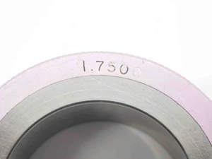 RINGMASTER 1.7500 MASTER PLAIN BORE RING GAGE ONSIZE 1 3/4 44.450 mm 1.750 CHECK - NS8016CB5