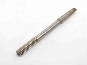 L & I 0.614 OD HSS REAMER MT2 SHANK 8 FL .614 .6140 5/8 .6250 -.0110 UNDERSIZE - NS8024BP3