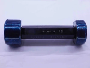 2 1/4 12 UN 2B LEFT HAND THREAD PLUG GAGE 2.25 GO NO GO P.D.'S = 2.1959 & 2.2038 - DW43016CG6