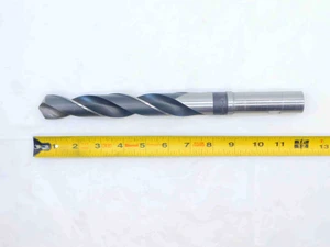 BOFA 1 3/32 O.D. HSS TAPER LENGTH TWIST DRILL BIT 1" SHANK 6 3/4 LOC 1.0937 - JG6409CE6