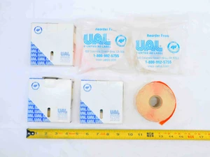 UAL UNITED AD LABEL CALIBRATION REJECTED RELEASED QUALITY CONTROL LABLES 6 ROLLS - JG6427CE6