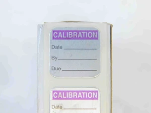 UAL UNITED AD LABEL CALIBRATION REJECTED RELEASED QUALITY CONTROL LABLES 6 ROLLS - JG6427CE6