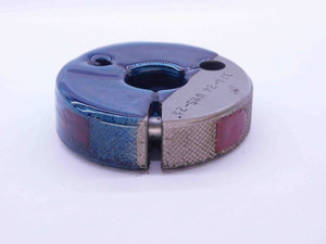 3/4 24 UNS 2A THREAD RING GAGE .75 .750 .7500 GO ONLY P.D. = .7217 INSPECTION - DW43073CE6