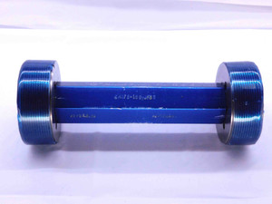 2 7/16 16 UNJS 3B SPECIAL THREAD PLUG GAGE 2.4375 GO NO GO PDS= 2.3969 & 2.4010 - DW43098CG6