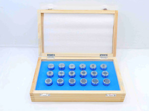 18PCS NEW BEAVERTON DA180 COLLET SET 3mm - 20mm IN 1mm INCREMENTS 180DAS000MSET1 - JG6451MJT