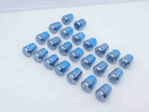 23PCS NEW BEAVERTON ER32 COLLET SET 1/8 - 13/16 IN 1/32 INCREMENTS 32ERS000SET2