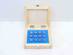 12PCS NEW BEAVERTON ER16 COLLET SET 1/16 - 13/32 IN 1/32 INCREMENTS 16ERS000SET2 - JG6457MJT