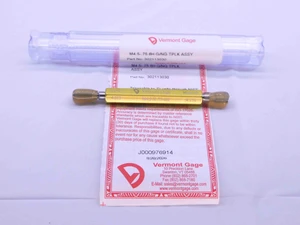 NEW M4.5 X .75 6H VERMONT THREAD PLUG GAGE 4.5 0.75 GO NO GO PDS= 4.013 & 4.131 - DW43121VTG
