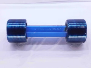 2 5/8 12 UN 3A SET THREAD PLUG GAGE 2.625 GO NO GO P.D.'S = 2.5709 & 2.5663 - DW43187LVR