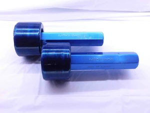 2 7/8 12 UNJ 3A SET THREAD PLUG GAGE 2.875 GO NO GO P.D.'S = 2.8209 & 2.8162 - DW43198CG6