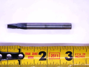 NEW TOOL FLO MTEC 0250C03 27NPT AC22R CARBIDE THREAD MILL 1/16 - 27 NPT .0625 - JJ4011TFLO
