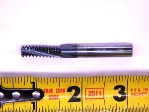 NEW TOOL FLO MTEC 0312C09 13UN AC22R SOLID CARBIDE THREAD MILL 1/2 - 13 UNC .5 - JJ4014TFLO