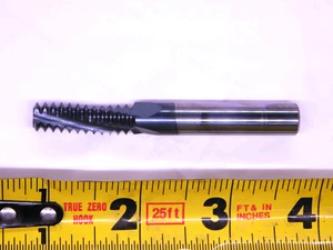 NEW TOOL FLO MTEC 0375C11 11UN AC22R SOLID CARBIDE THREAD MILL 5/8 - 11 UNC .625 - JJ4015TFLO