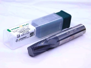 NEW TOOL FLO MTEC 0625D11 11.5NPT AC22R CARBIDE THREAD MILL 1" - 2" NPT 11.5 TPI - JJ4016TFLO