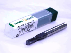 NEW TOOL FLO MTEC 0250C07 16UN AC22R SOLID CARBIDE THREAD MILL 3/8 - 16 UNC .375 - JJ4017TFLO