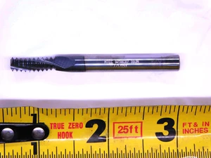 NEW TOOL FLO MTEC 0250C07 16UN AC22R SOLID CARBIDE THREAD MILL 3/8 - 16 UNC .375 - JJ4017TFLO