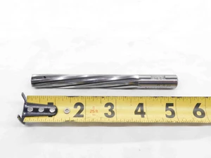 CARR 0.491 OD CARBIDE TIPPED COOLANT REAMER SPIRIAL .491 .4910 .5000 UNDERSIZE - NS8043BF4
