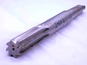 29/32 OD HSS CHUCKING REAMER MORSE TAPER #2 SHANK 8 FL MT2 .9063 ONSIZE 23 mm - JJ4052BU5