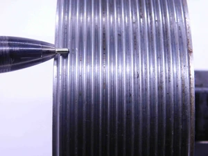 4.4129 12 NS THREAD PLUG GAGE GO NO GO P.D.'S = 4.3679 & 4.3729 INSPECTION CHECK - DW43213BY6