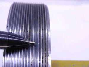 M128 X 1.5 4H5H METRIC THREAD PLUG GAGE 128 GO NO GO P.D.'S = 127.026 & 127.172 - DW43216BY6