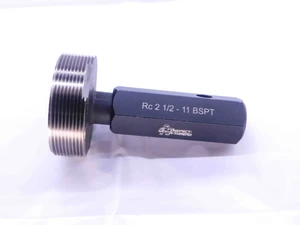 NEW 2 1/2 11 BSPT PIPE THREAD PLUG GAGE 2.5 2.50 2.500 BRITISH TAPER Rc2 1/2 - DW1558MSAF