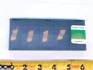 5pcs NEW TOOL FLO FLG-3189R GP50C TiN CARBIDE GROOVING INSERTS .189" WIDTH 4.8mm - JJ4069TFLO