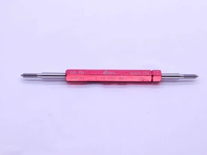 NEW 1 72 UNF 2B THREAD PLUG GAGE #1 .073 GO NO GO P.D.'S = .0640 & .0665 1-72
