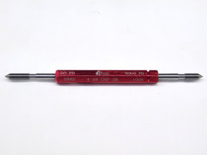 NEW 4 48 UNF 3B THREAD PLUG GAGE #4 .112 GO NO GO P.D.'S= .0985 & .1008 4-48