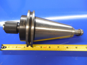 LYNDEX #1 RIGID TAP HOLDER CAT 50 TAPPING HEAD C50R5-0562 0-9/16, 1/8 TOOLING