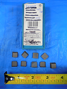 9 PCS NEW KENNAMETAL CBS 160 CHIPBREAKER TURNING TOOL BORING BAR SOUTHBEND LATHE