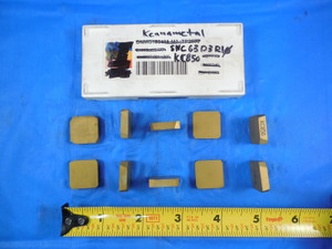 10 PCS NEW KENNAMETAL SNC 63 D3 R10 KC850 CARBIDE INSERTS QUALITY MACHINIST