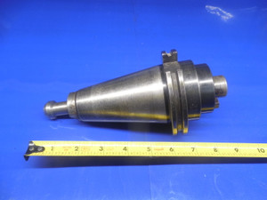 PARLEC CAT 50 TOOL HOLDER 1'' PILOT WITH 3/8'' KEYS MISSING SCREW CNC END MILL