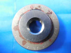 1/8 27 NPTF PIPE THREAD RING GAGE REFERENCE TO CHECK L1 & L3 PLUGS .375 QUALITY