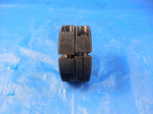 NEW 10 24 UNC 3A THREAD RING GAGE #10 .190 GO NO GO P.D.'S = 0.1629 & 0.1604