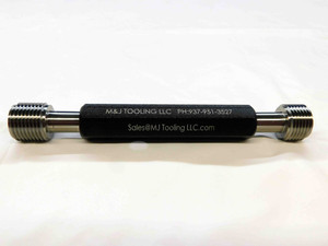 NEW 5/8 18 UNF 3B THREAD PLUG GAGE .625 GO NO GO P.D.'S = .5889 & .5934 TOOLS