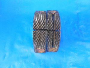 7/16 14 NC 5 THREAD RING GAGES .4375 GO NO GO P.D.'S = .3961 & .3935 QUALITY