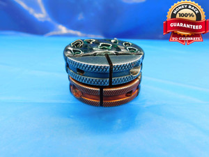 5/16 24 NF 3 THREAD RING GAGES .3125 GO NO GO P.D.'S = .2854 & .2830 UNF-3 CHECK - KW1008BU