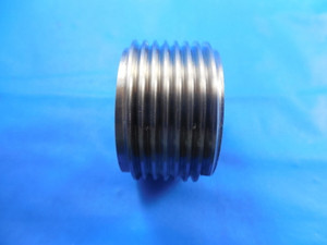 1 1/4 12 UNJF 3B THREAD PLUG GAGE 1.25 NO GO ONLY P.D. = 1.2019 INSPECTION TOOL