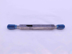 5/16 24 UNF 3A SET THREAD PLUG GAGE .3125 GO NO GO P.D.'S = .2854 & .2827 CHECK - KW1060LI