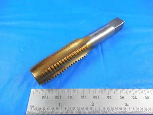 NEW SHARP 3/4 10 NC HS GH5 RIEFF & NESTOR TAP TiN COATED 4 FLUTE PLUG USA MADE