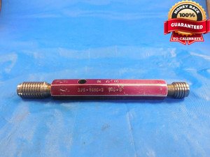 3/8 16 HC 3 STI HELICOIL THREAD PLUG GAGE .375 GO NO GO P.D.'S = .4156 & .4178 - CH1647MSRL