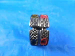 3 48 UNC 3A THREAD RING GAGES #3 .099 GO NO GO P.D.'S = .0855 & .0838 QUALITY