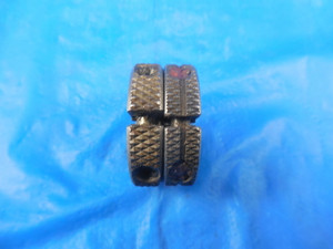 12 28 NF 3 THREAD RING GAGES .216 GO NO GO P.D.'S = .1928 & .1906 QUALITY NF-3