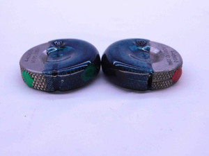 4 40 NC 3 THREAD RING GAGES #4 .112 .1120 GO NO GO P.D.'S = .0958 & .0941 UNC-3 - NG0102BU