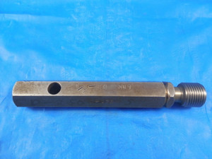 1/2 24 NUT THREAD PLUG GAGE .5 NO GO ONLY P.D. = .4770 QUALITY QUALITY TOOLS