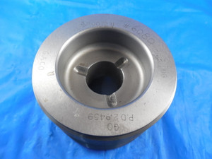 3" 12 N SET THREAD PLUG GAGE 3.0 GO ONLY P.D. = 2.9459 REVERSIBLE QUALITY TOOLS